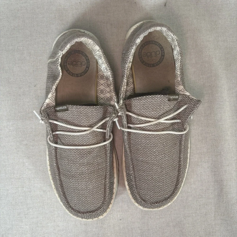Hey Dude Women's Wendy Warm Tan Beige Slip-On Casual‎ Comfort Shoes Size US 9